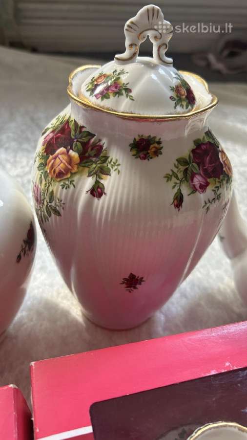Royal Albert puodeliai lekstes su menesiais kiti - nuotraukos Nr. 7