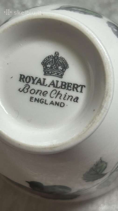 Royal Albert kavos puodeliai kavinukas su rozemis - nuotraukos Nr. 4