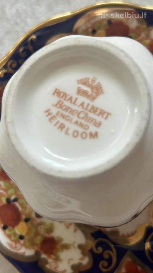 Royal Albert melynokobalto kavos duetas - nuotraukos Nr. 2