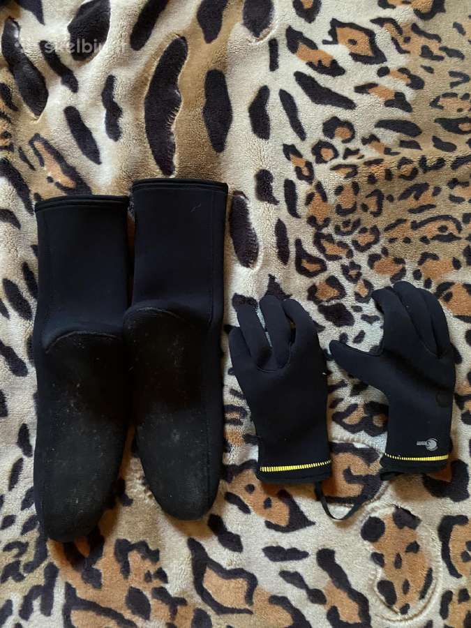 Parduodamas Omer Gold Black neopreno komplektas - nuotraukos Nr. 2