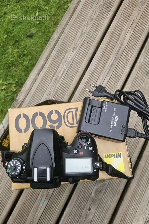 Nikon D600 Full Frame fotografijos komplektas - nuotraukos Nr. 2