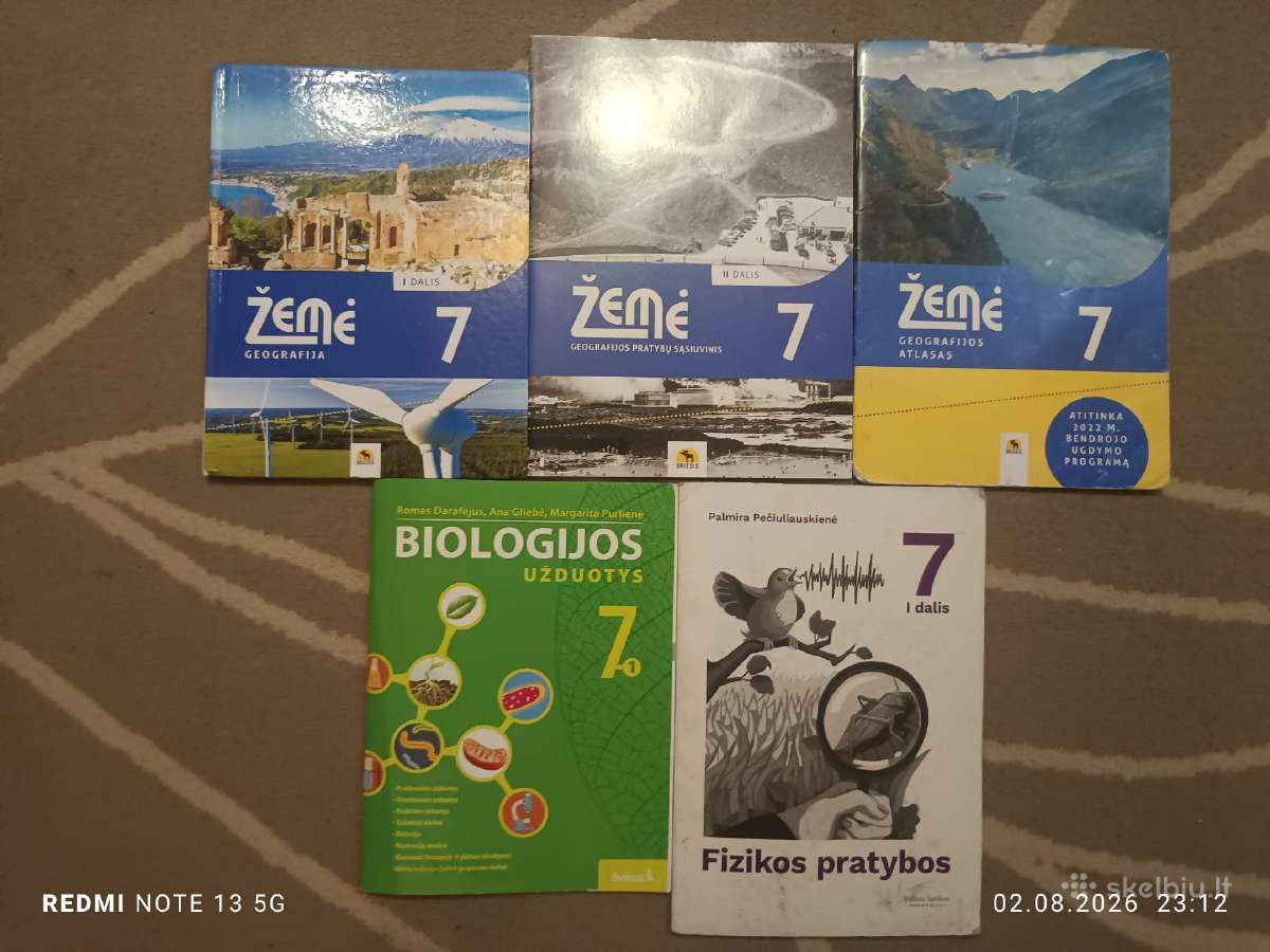 Vadoveliai ir pratybos uz 6, 7 ir 8 klases - nuotraukos Nr. 3