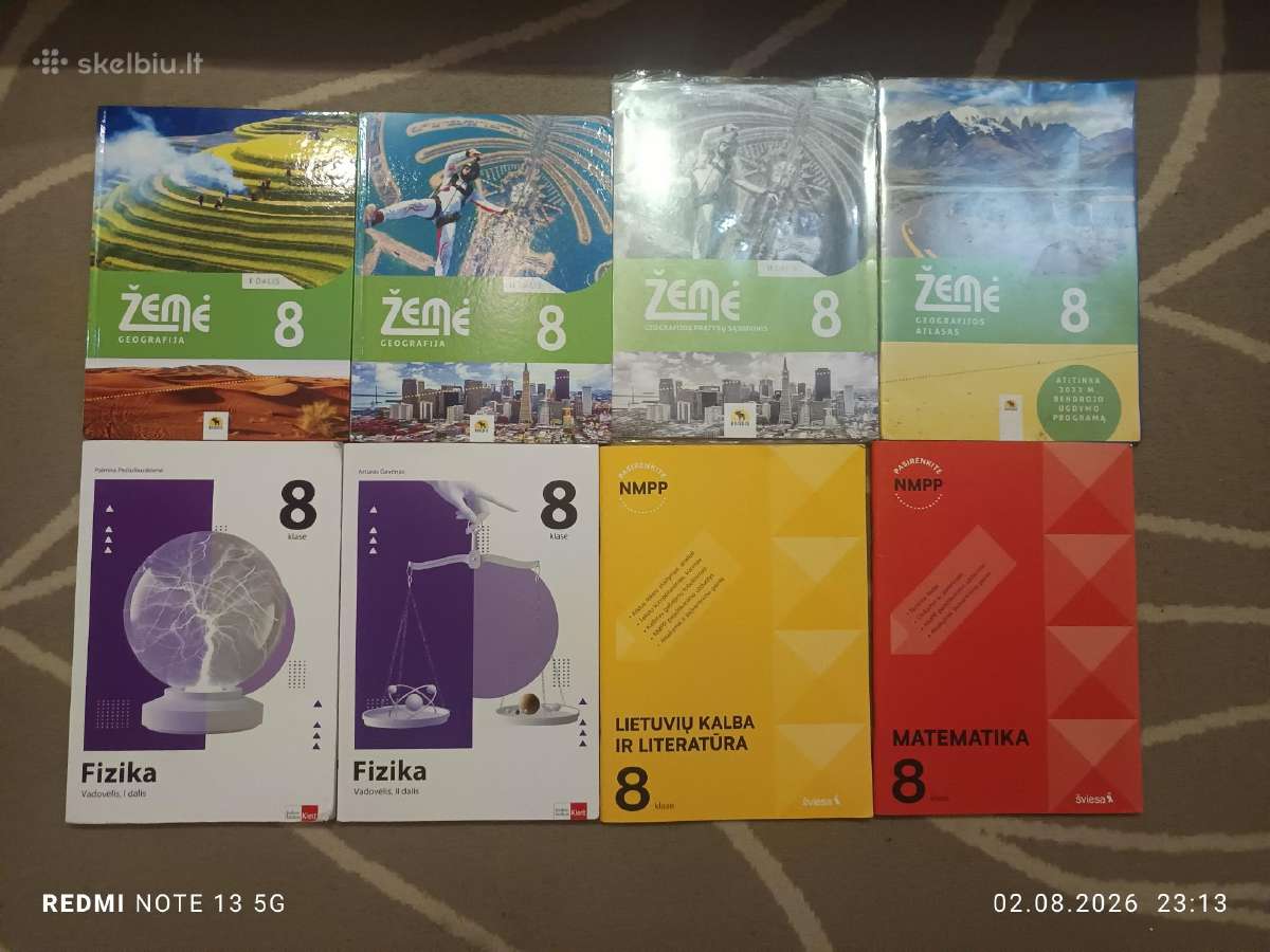 Vadoveliai ir pratybos uz 6, 7 ir 8 klases - nuotraukos Nr. 5