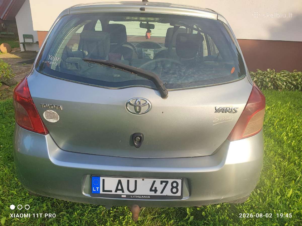 Toyota yaris 1.4d - nuotraukos Nr. 3