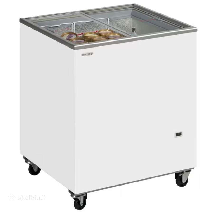 Tefcold prekybos vitrina ledų šaldiklis Ic200sc-so - nuotraukos Nr. 4