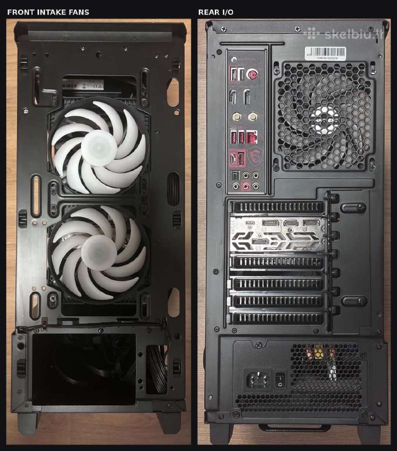 Žaidimų kompiuteris Msi Rtx 2080, Ryzen 5 3600 - nuotraukos Nr. 5