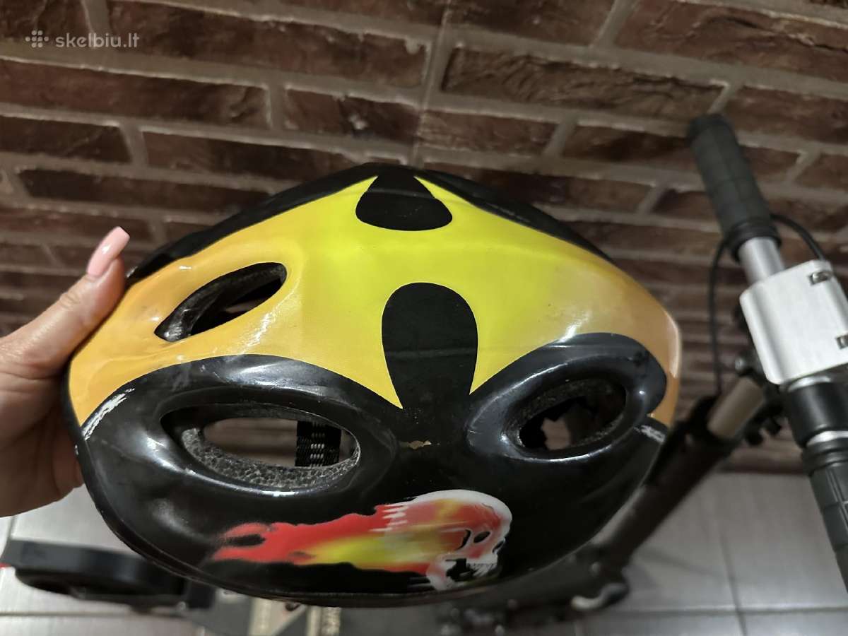 Paspirtukas Virospro Sports juodas+ geras šalmas. - nuotraukos Nr. 10