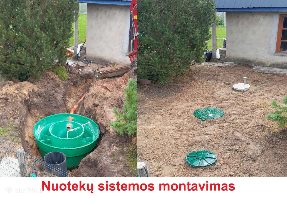 Nuotekų valymo įrenginiai, montavimas, priežiūra - nuotraukos Nr. 3