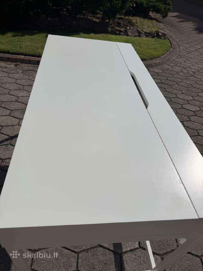Ikea Alex baltas rašomasis stalas - nuotraukos Nr. 7
