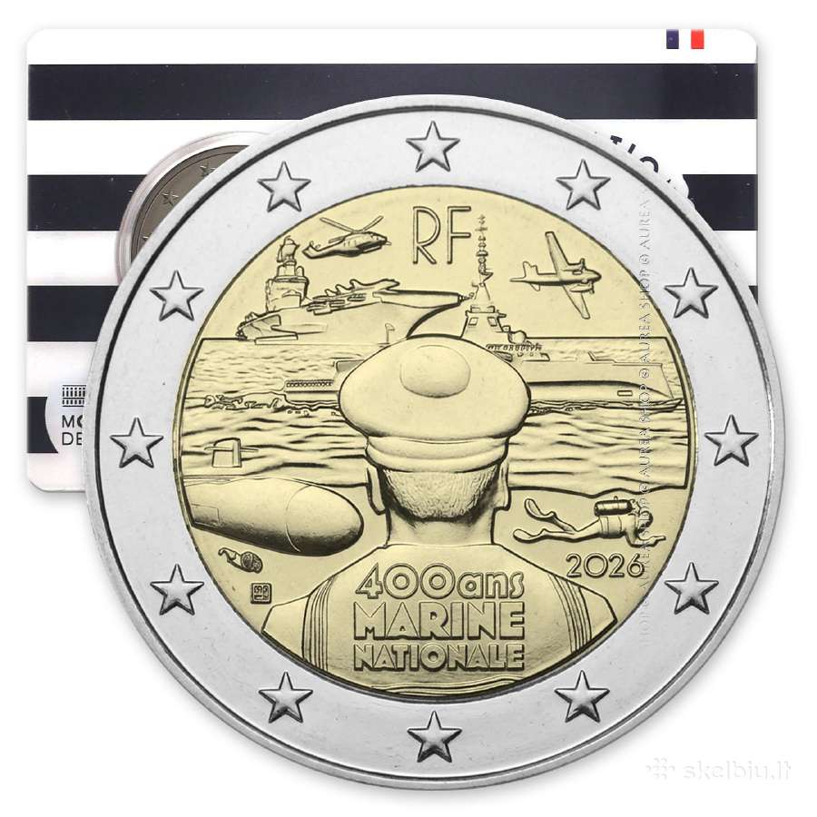 Naujos 2026 Prancūzijos 2€ monetos! - nuotraukos Nr. 4