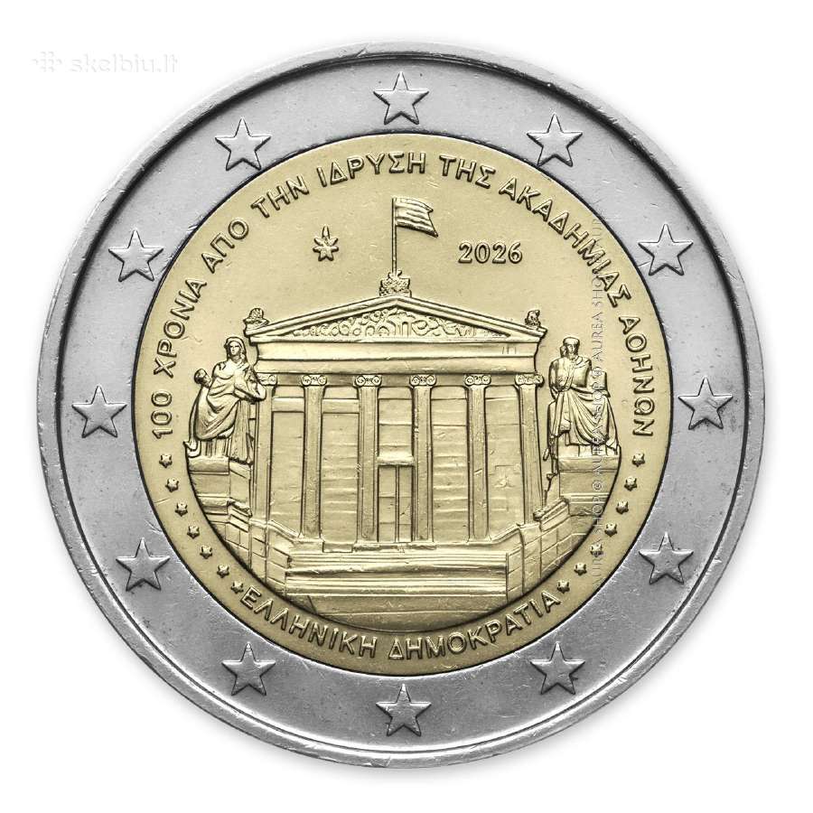 Graikijos 2026 metų 2€ monetos! - nuotraukos Nr. 3