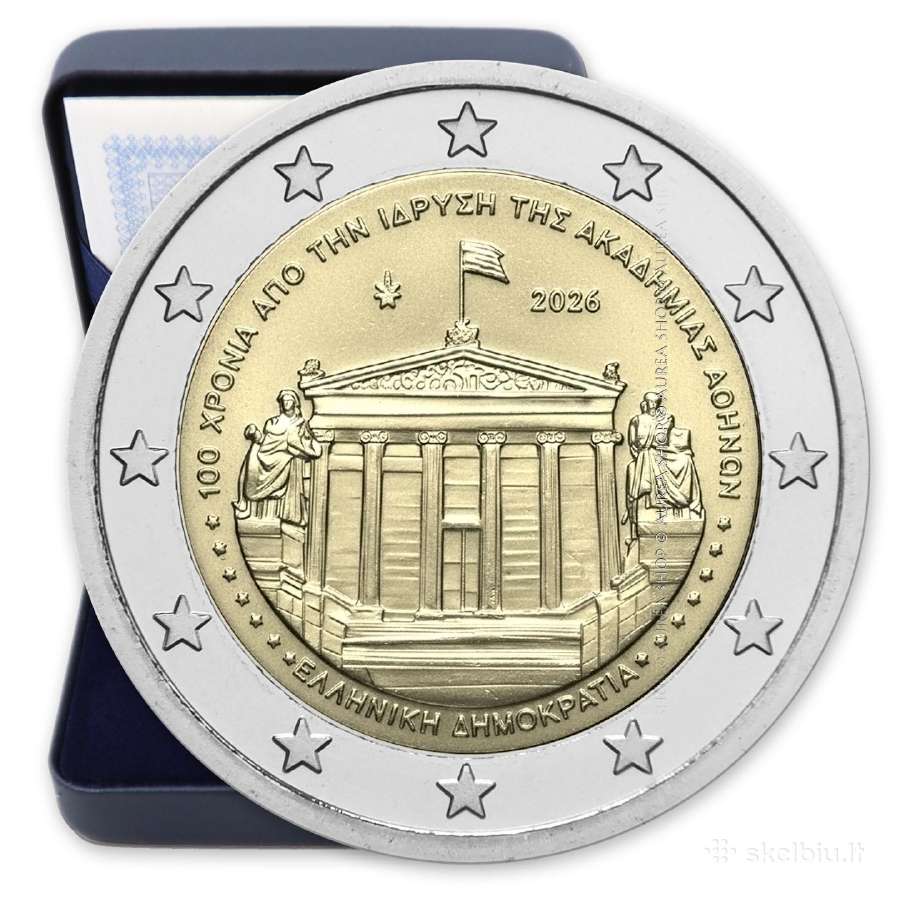 Graikijos 2026 metų 2€ monetos! - nuotraukos Nr. 2