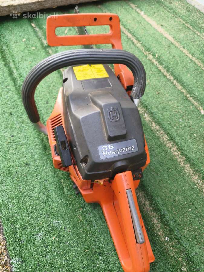 Benzininis pjūklas Husqvarna 36 - nuotraukos Nr. 2