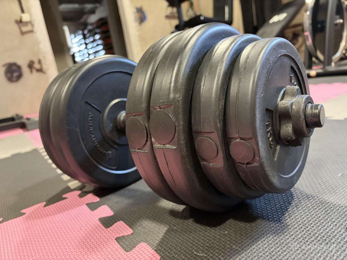 Surenkamas svarmuo hantelis 14,5 kg - nuotraukos Nr. 4
