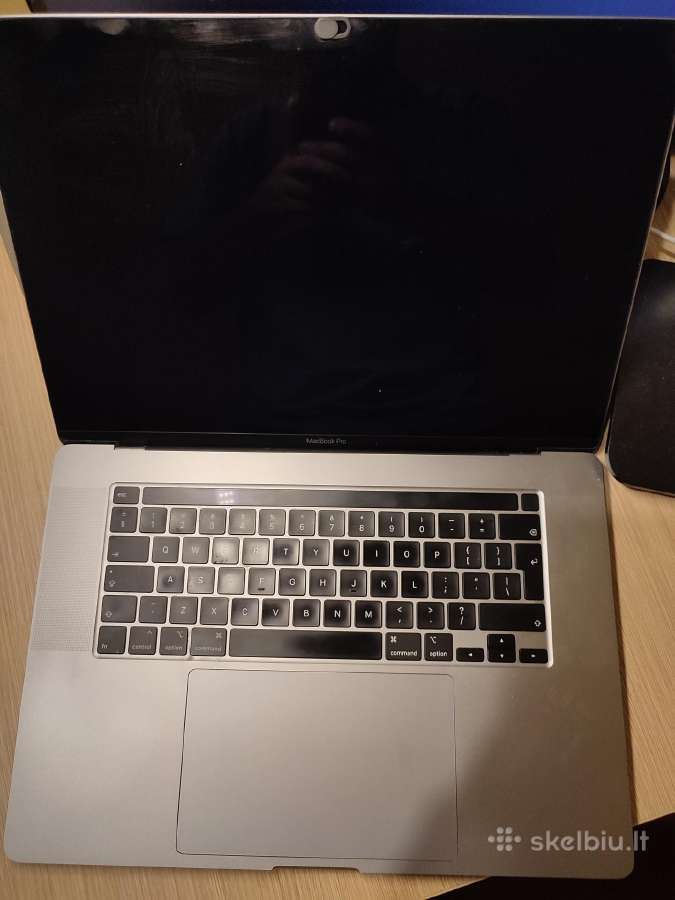 MacBook Pro 16" 2019 i7 32gb RAM 512gb SSD - nuotraukos Nr. 2