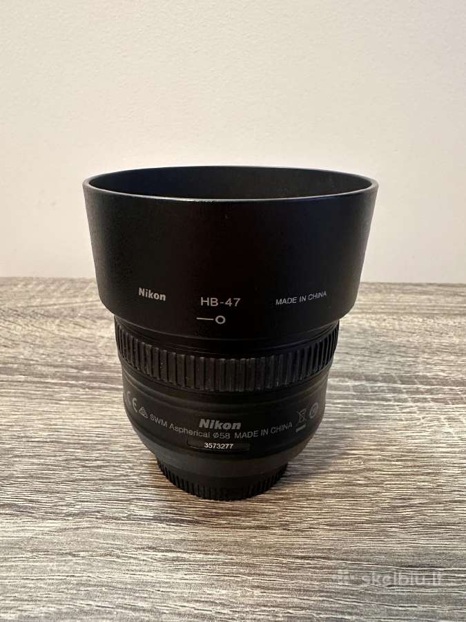Nikkor af-s 50mm f1.8g - nuotraukos Nr. 2
