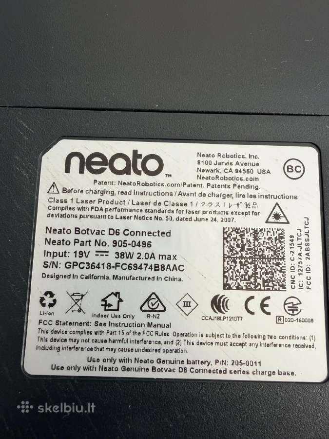 Neato Botvac D6 Connected - nuotraukos Nr. 4