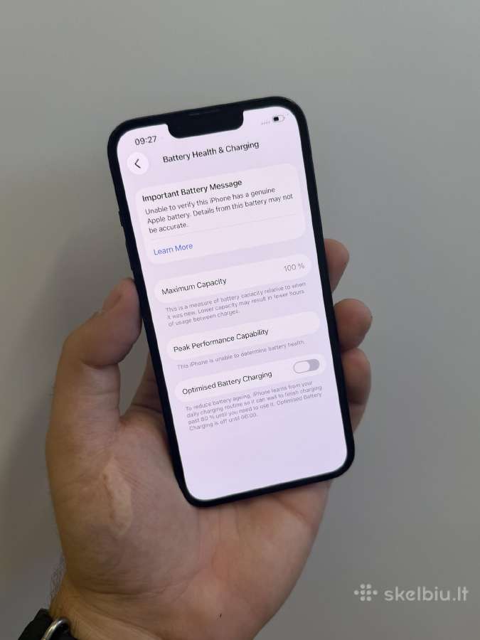 iPhone 13 128 - 100% - nuotraukos Nr. 5