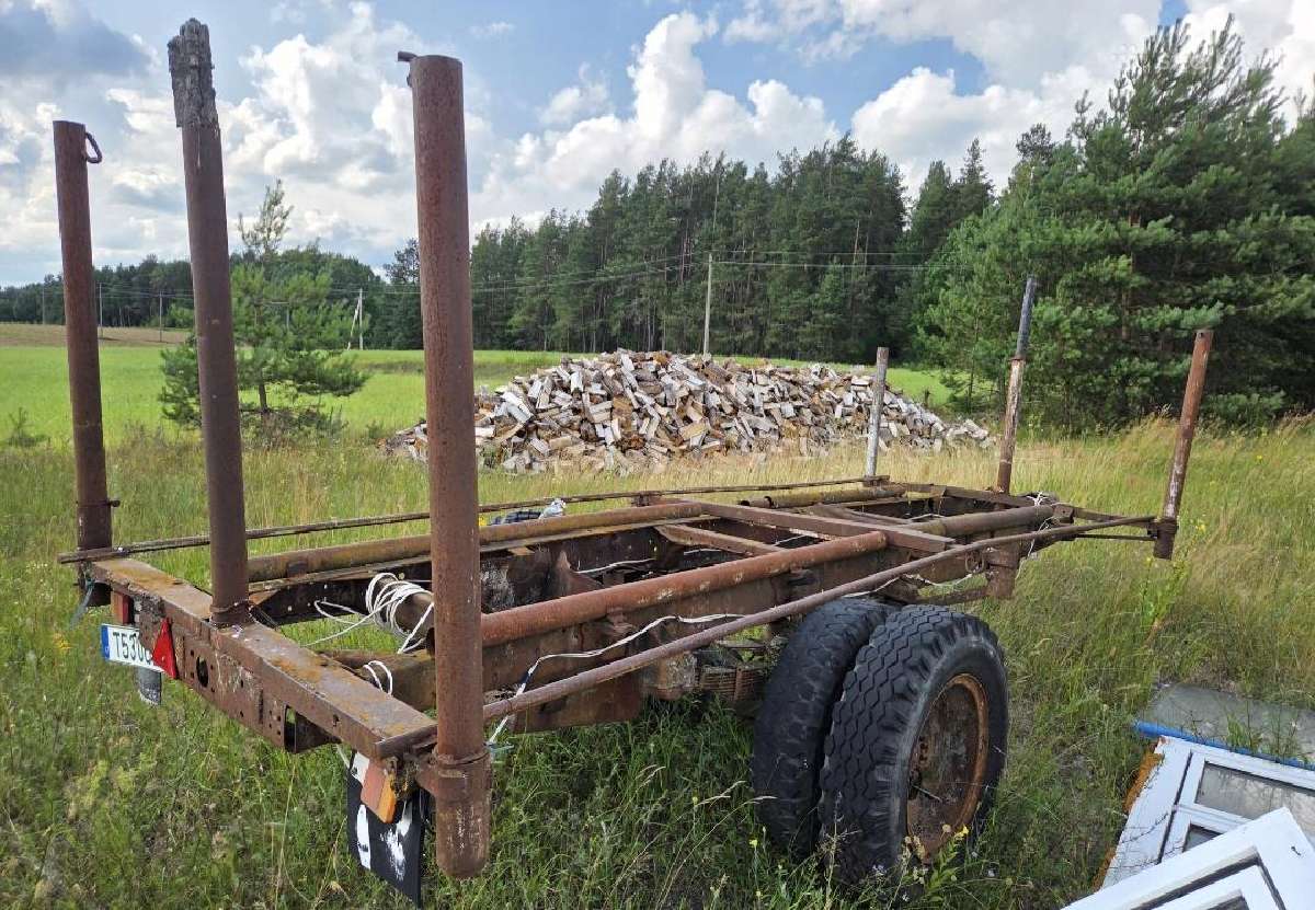 Priekaba medienai vežti - nuotraukos Nr. 2