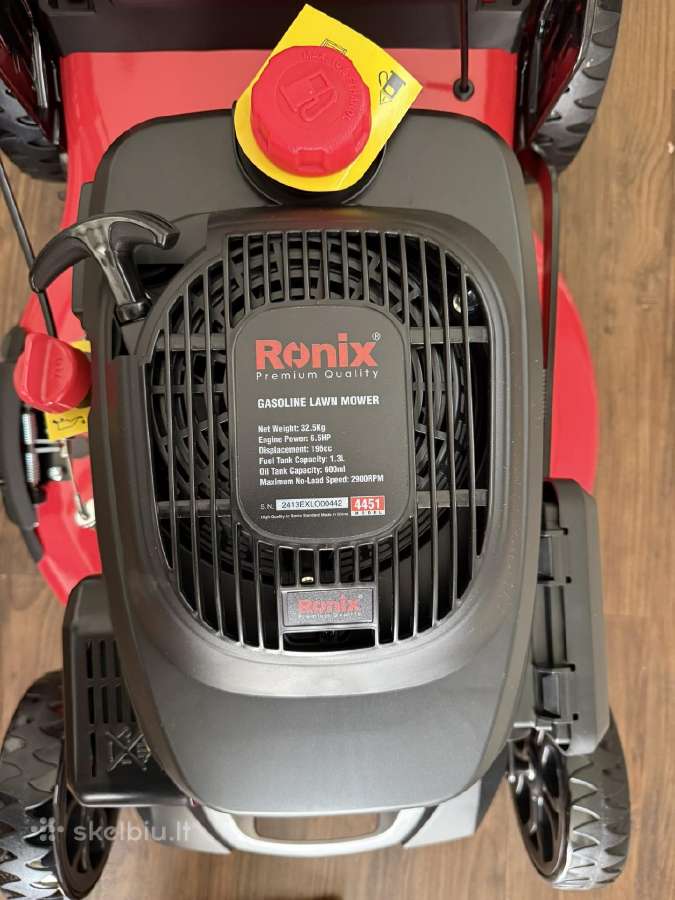 Benzininė vejapjovė Ronix 6.5hp - 510mm - nuotraukos Nr. 24