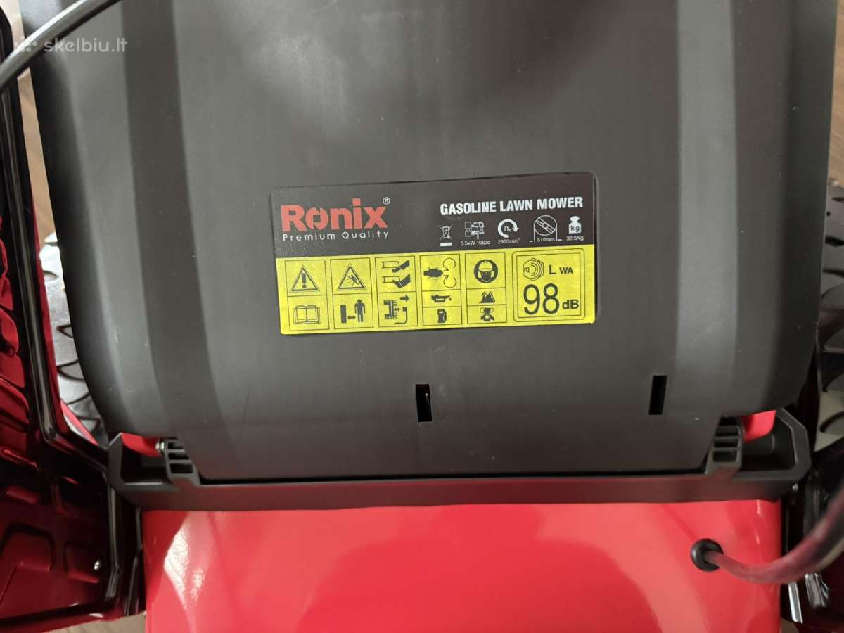 Benzininė vejapjovė Ronix 6.5hp - 510mm - nuotraukos Nr. 28