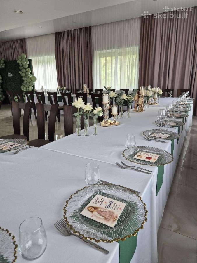Foto sienelė ir stalo papuošimas - nuotraukos Nr. 8