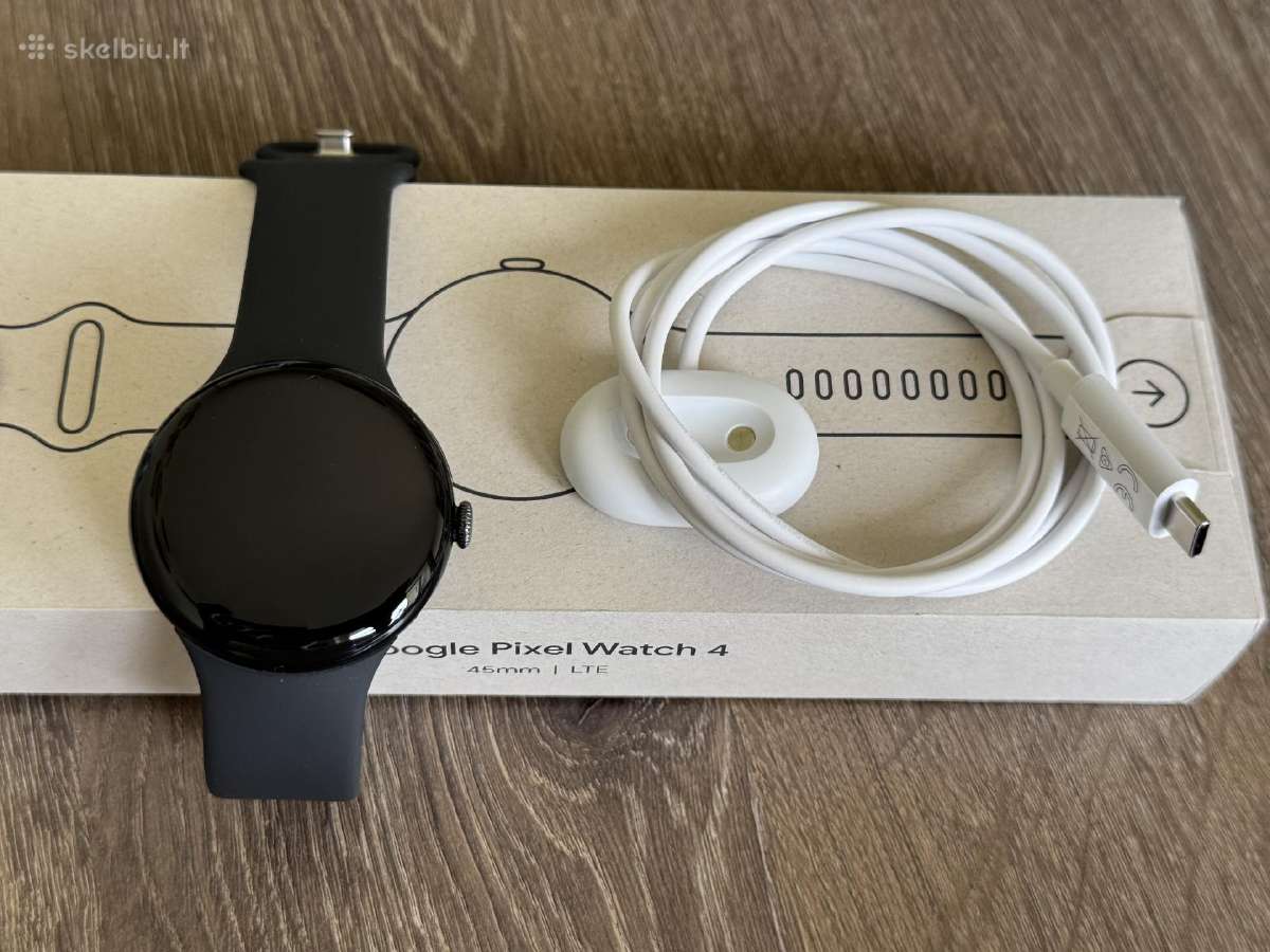 Google Pixel Watch 4, 45mm Lte - nuotraukos Nr. 3