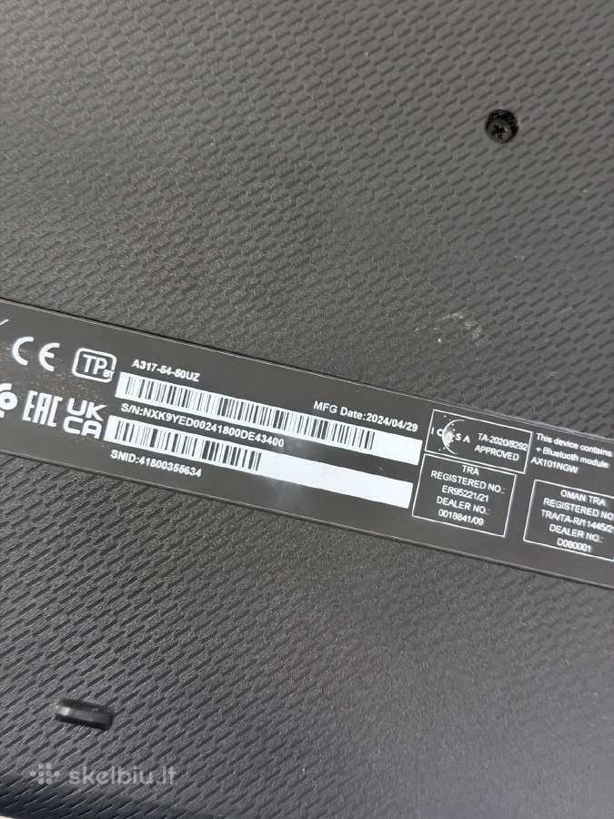 Acer Aspire 3 A317 i5 12th, 8/512 GB - nuotraukos Nr. 7