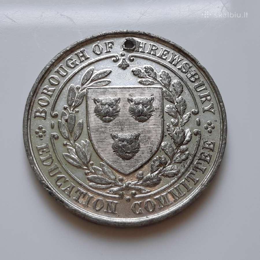 Didžioji Britanija atminimo medalis 1890 - 1910 - nuotraukos Nr. 2