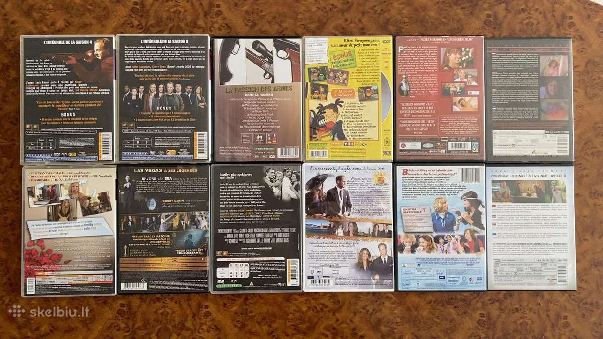 Dvd filmu diskai - nuotraukos Nr. 2