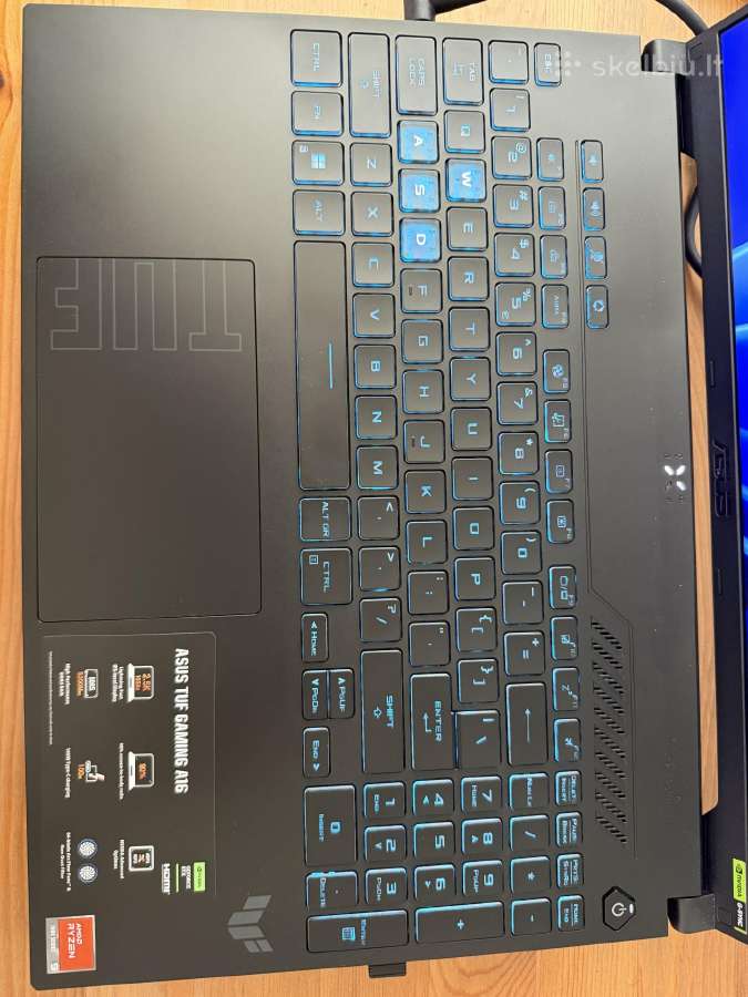 Asus Tuf Gaming A16 - nuotraukos Nr. 5