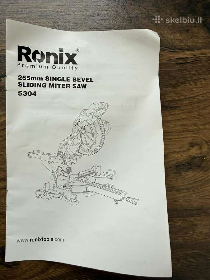 Skersinio pjovimo staklės Ronix - nuotraukos Nr. 6