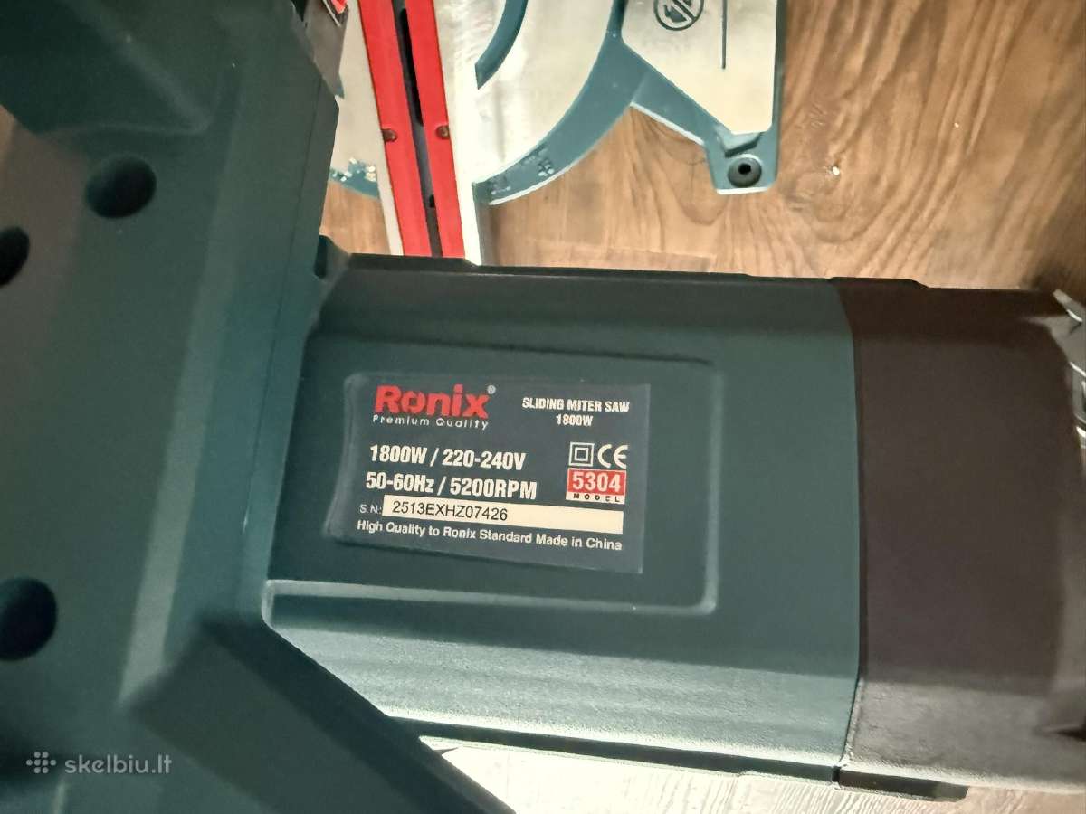 Skersinio pjovimo staklės Ronix - nuotraukos Nr. 29