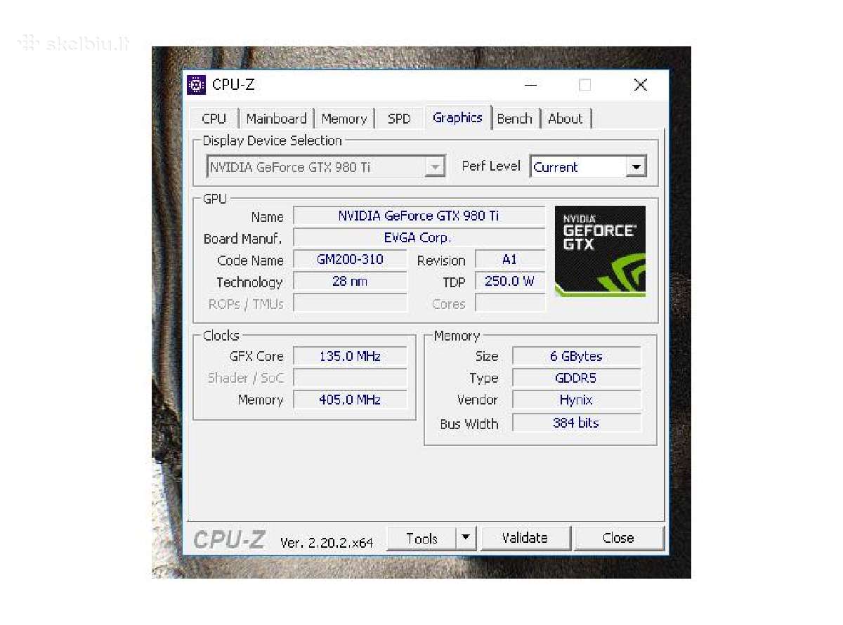 Evga Sc 980ti 6gb - nuotraukos Nr. 6