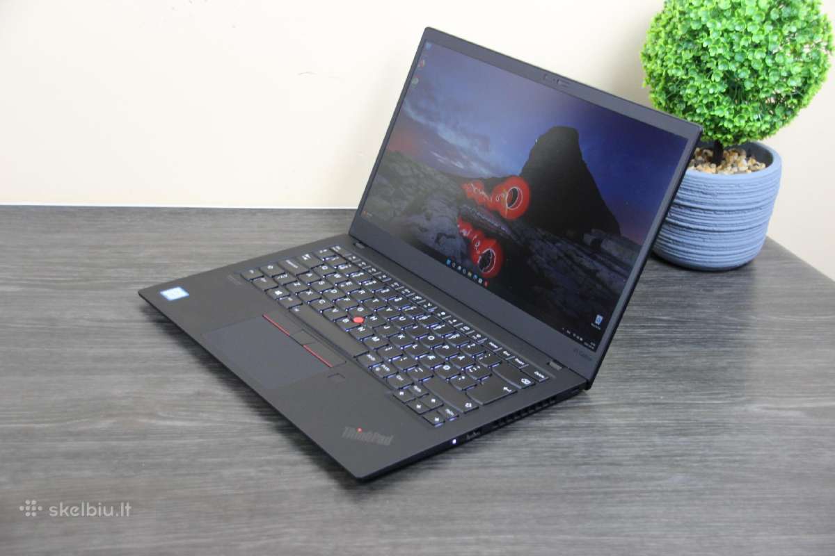 Lenovo carbon x1 7th fhd sviec. klaviatura SSD - nuotraukos Nr. 3