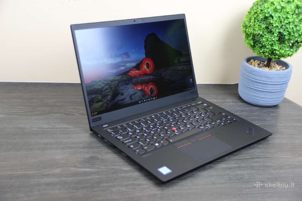 Lenovo carbon x1 7th fhd sviec. klaviatura SSD - nuotraukos Nr. 5
