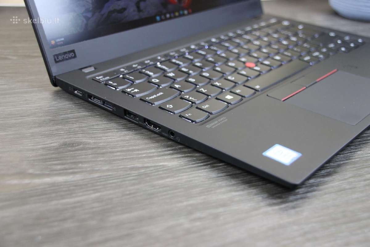 Lenovo carbon x1 7th fhd sviec. klaviatura SSD - nuotraukos Nr. 6