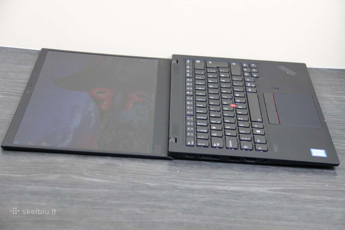 Lenovo carbon x1 7th fhd sviec. klaviatura SSD - nuotraukos Nr. 9