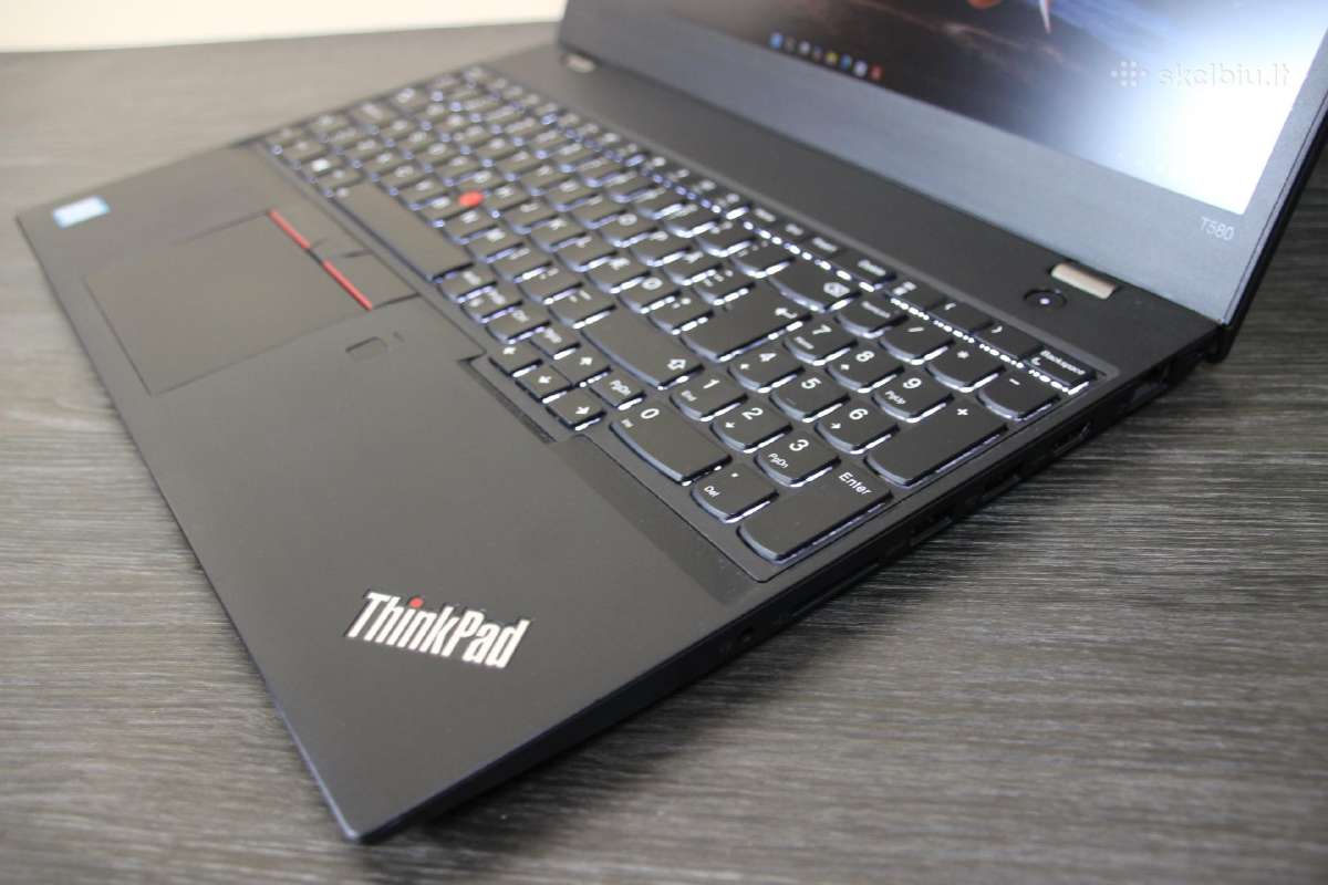 Lenovo T580 i5 16/32gb 256 nvme fullhd sviec. klav - nuotraukos Nr. 4