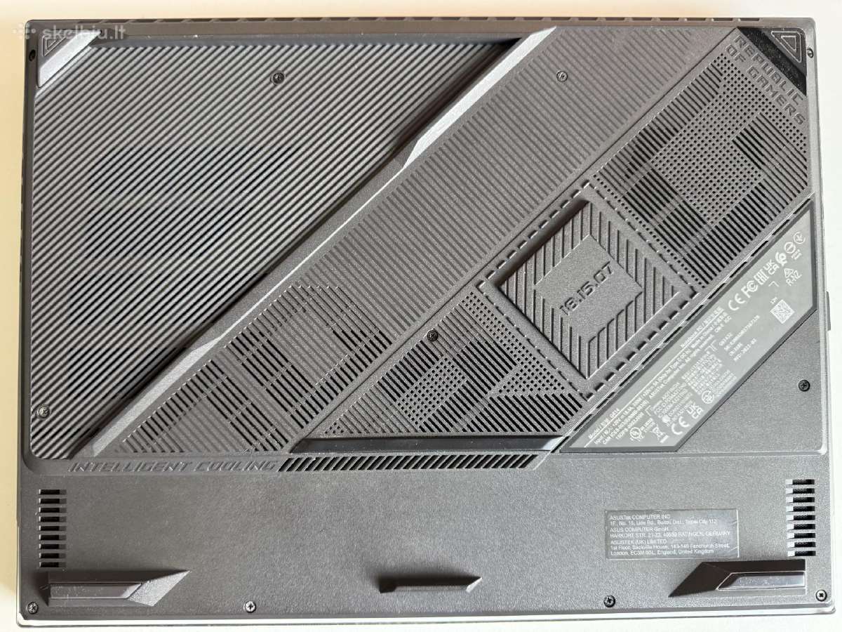Asus Rog Strix G16 Rtx4080, mini LED 240hz, i7 2tb - nuotraukos Nr. 6