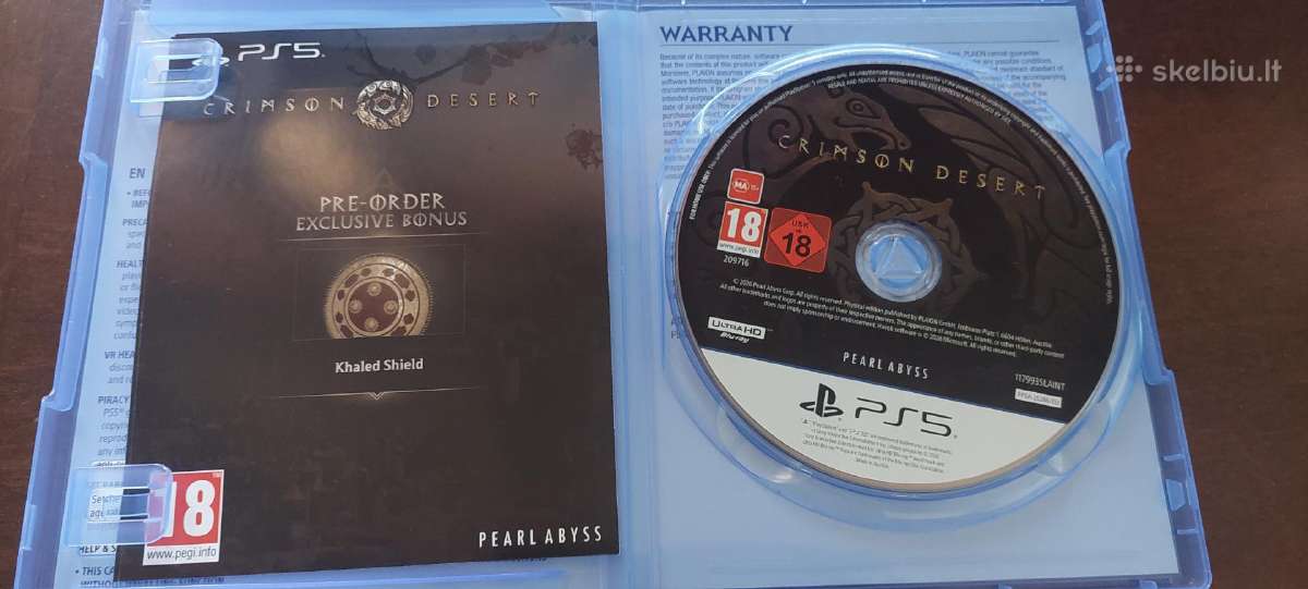 Parduodu Crimson Desert - nuotraukos Nr. 2
