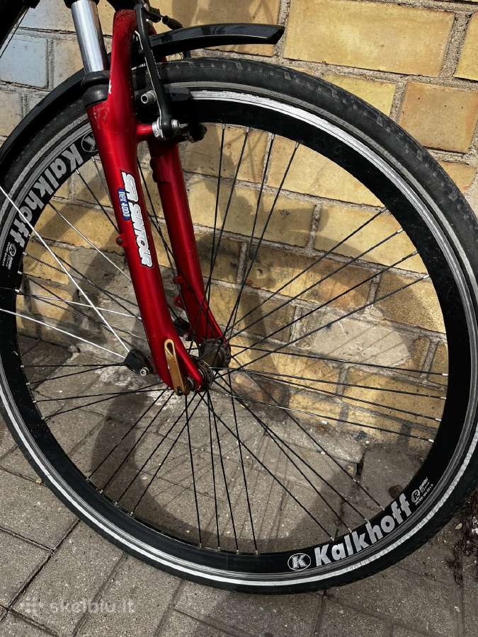 Kokybiškas vokiškas dviratis Kalkhoff Voyager - nuotraukos Nr. 8