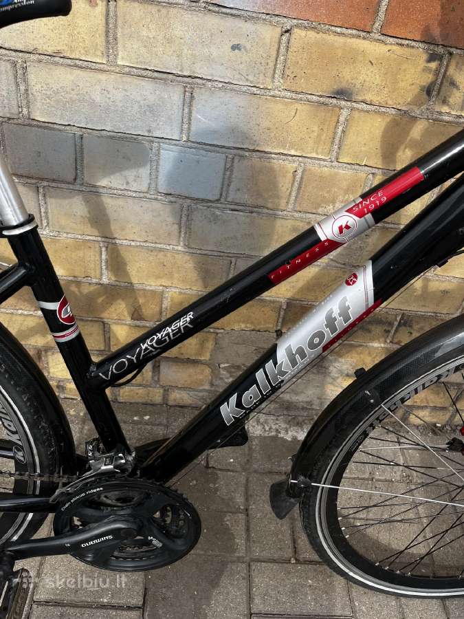 Kokybiškas vokiškas dviratis Kalkhoff Voyager - nuotraukos Nr. 10