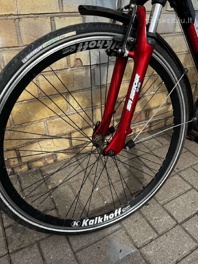 Kokybiškas vokiškas dviratis Kalkhoff Voyager - nuotraukos Nr. 11