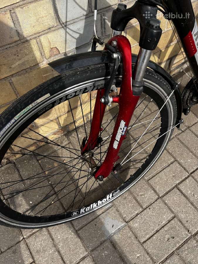 Kokybiškas vokiškas dviratis Kalkhoff Voyager - nuotraukos Nr. 18