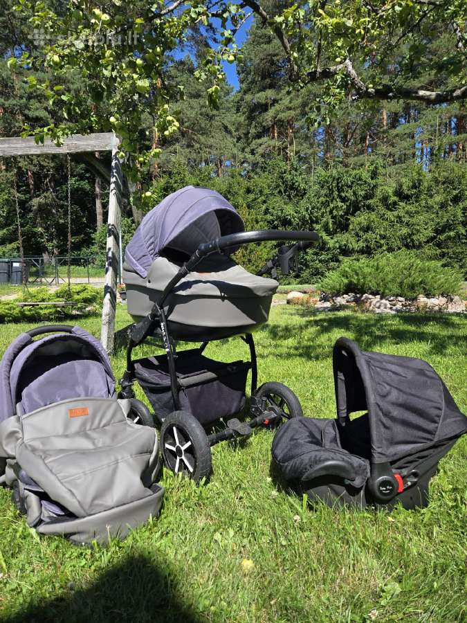 Parduodu naudota vaikiška vežimeli 3 in1 - nuotraukos Nr. 2