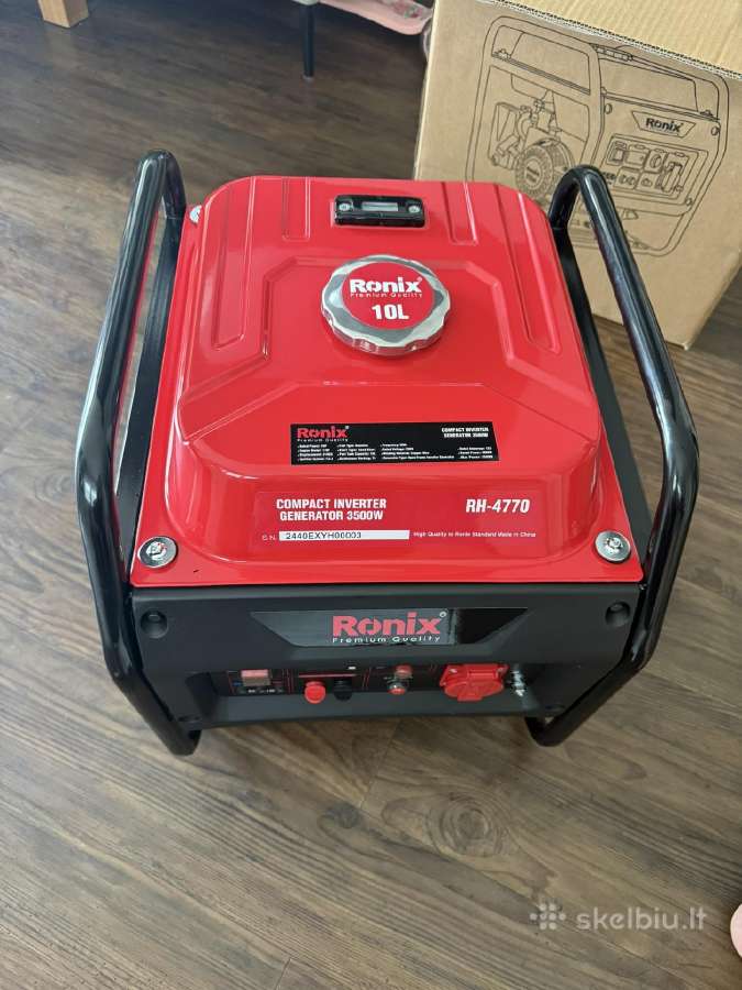 Inverterinis generatorius Ronix 3500 W - nuotraukos Nr. 17