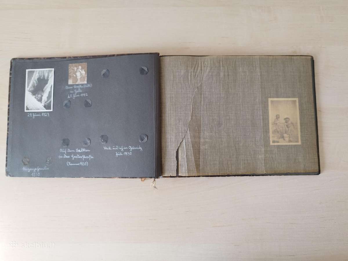 Antikvarinis vokiškas fotoalbumas (apie 1929–40m.) - nuotraukos Nr. 4