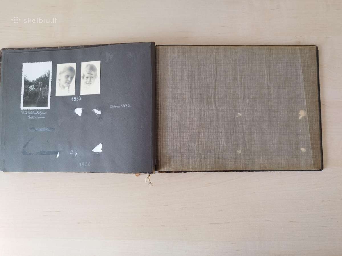 Antikvarinis vokiškas fotoalbumas (apie 1929–40m.) - nuotraukos Nr. 6