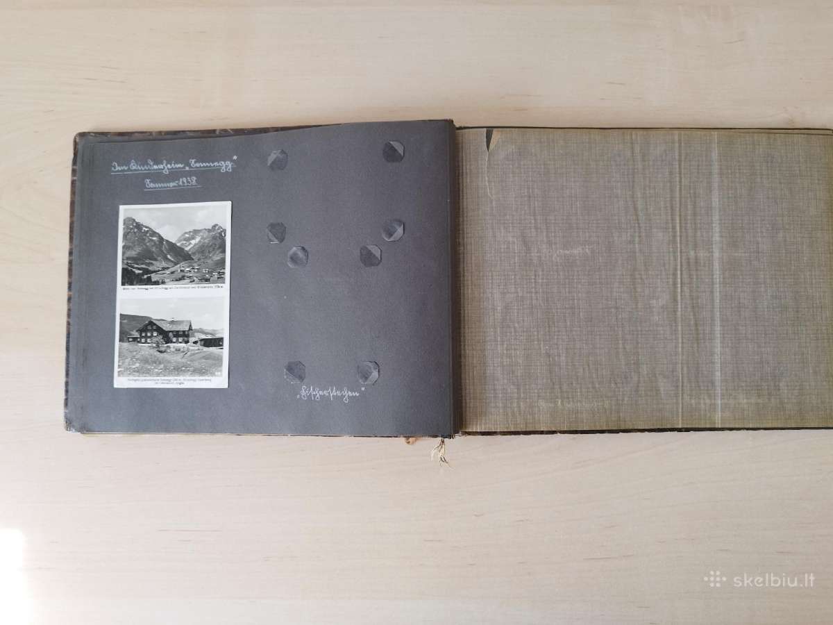 Antikvarinis vokiškas fotoalbumas (apie 1929–40m.) - nuotraukos Nr. 7